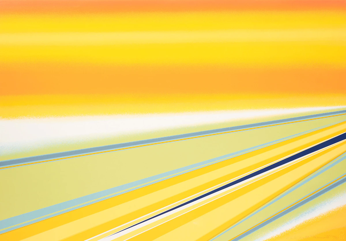 Rita Letendre, Tecumseth, colour serigraph, 1977