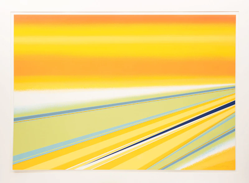 Rita Letendre, Tecumseth, colour serigraph, 1977 - view 2