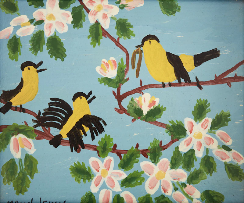 Three Birds by Maud Lewis