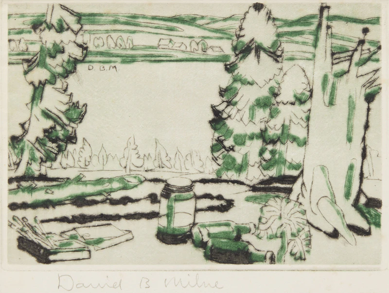 Painting Place (Colophon Edition), 1931 by David Brown Milne
