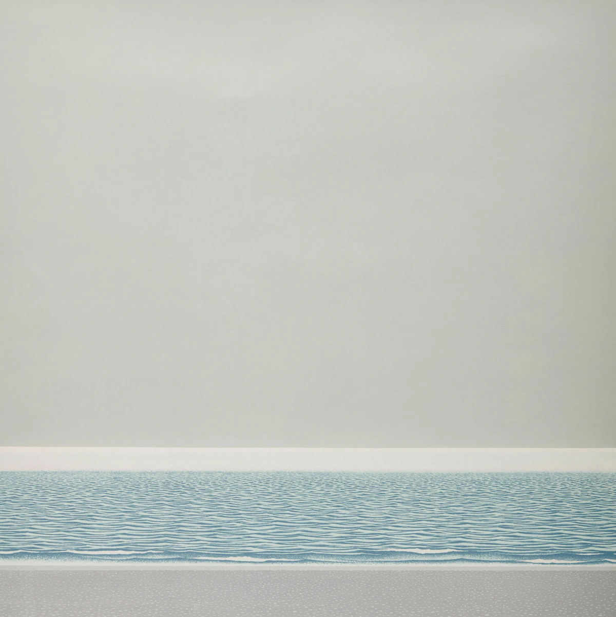 Christopher Pratt, Ice, colour silkscreen, 1972