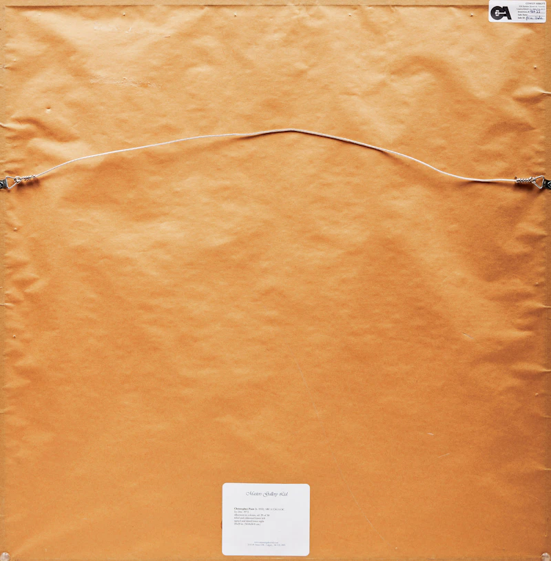 Christopher Pratt, Ice, colour silkscreen, 1972 - view 3