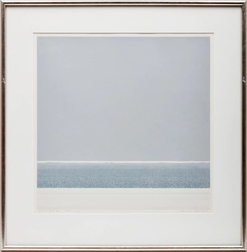 Christopher Pratt, Strait of Belle Isle, colour silkscreen, 1972 - view 2