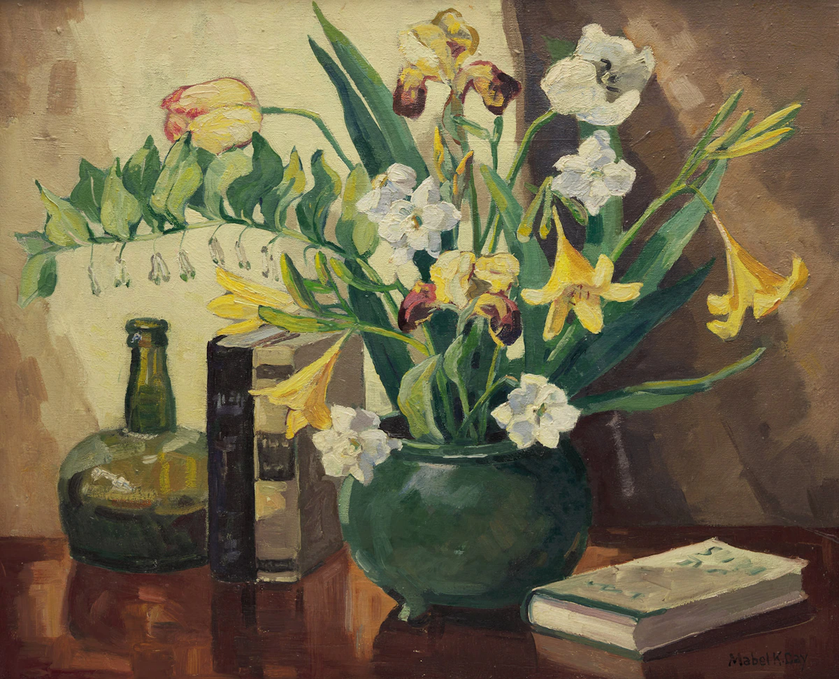 Mabel Killam Day, Untitled (Still Life), oil on canvas