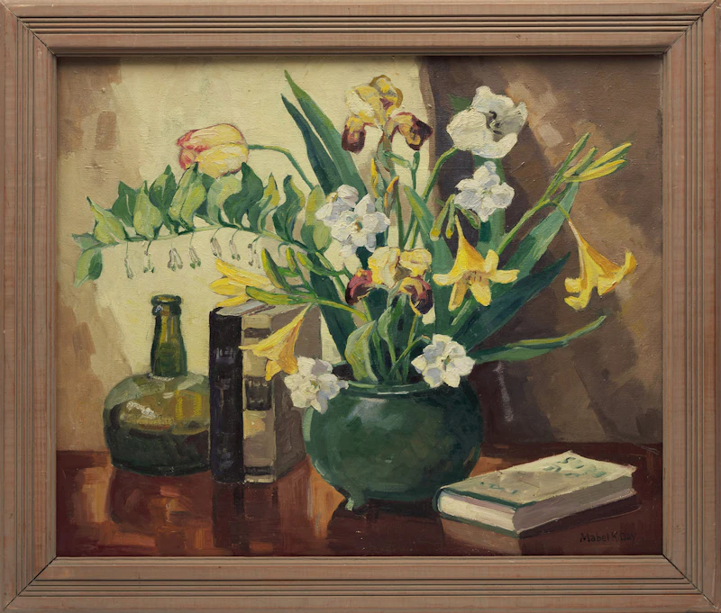 Mabel Killam Day, Untitled (Still Life), oil on canvas - view 2