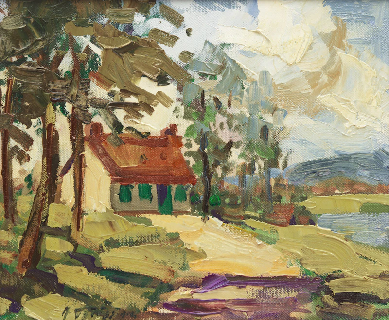 Three Landscape Scenes by Armand Tatossian