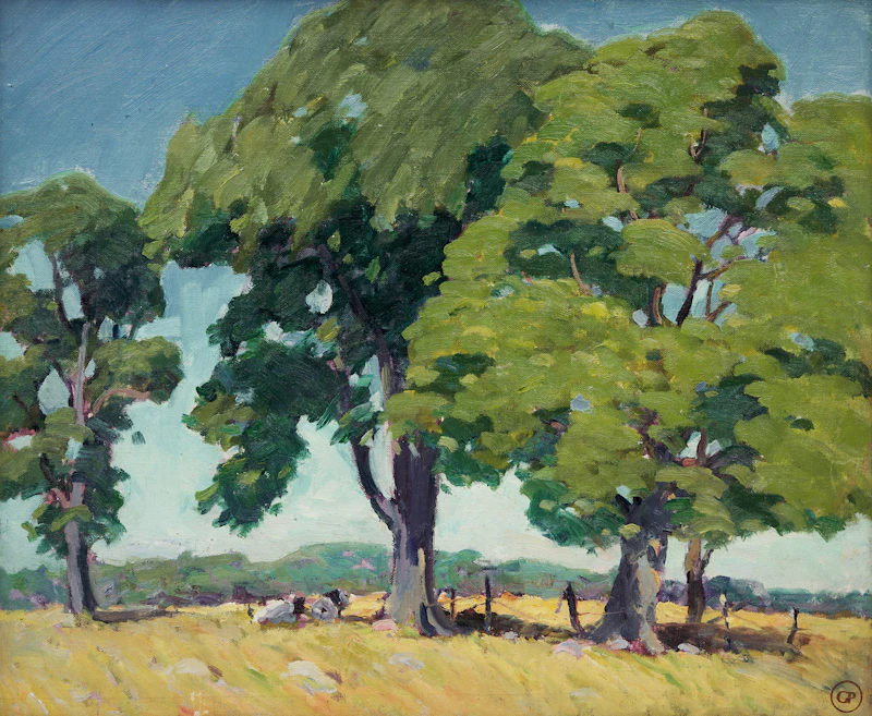 Majestic Trees, 1939 by George Paginton