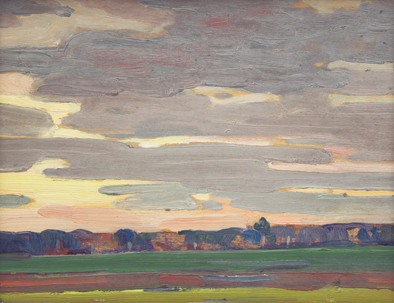 Prairie Landscape by Frederick Nicholas Loveroff