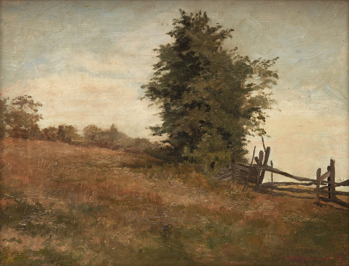 William Brymner, Pastoral Landscape, oil on canvas, 1889