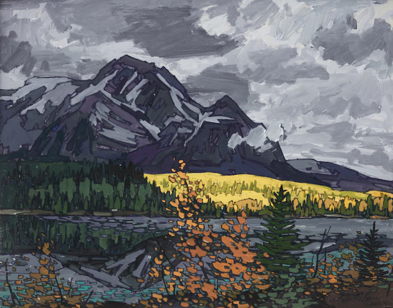 Fall Mountain by Thomas Frederick Haig Chatfield