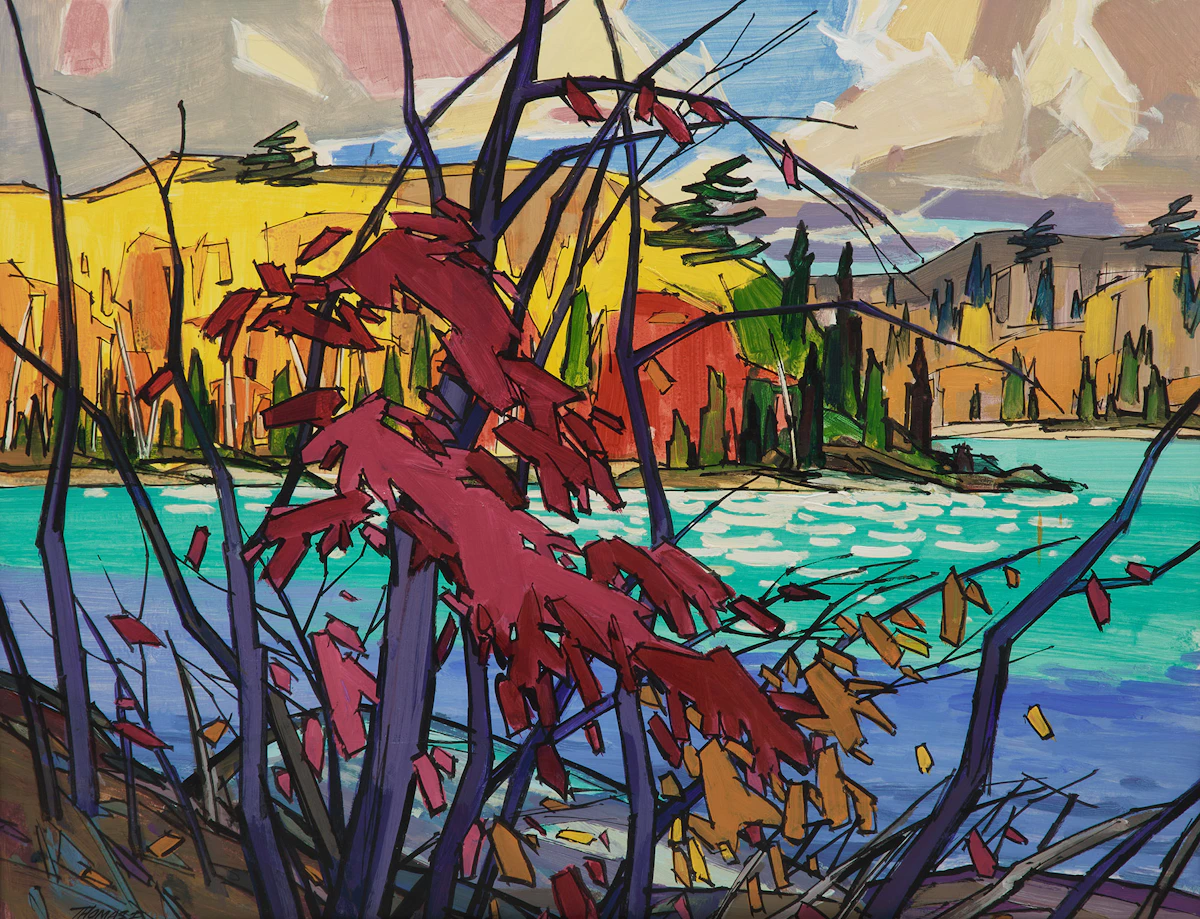 Thomas Frederick Haig Chatfield, Canadian Colour, acrylic on paper
