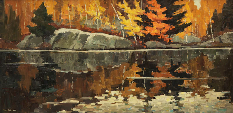 Reflections, Opeongo River by Thomas Keith Roberts