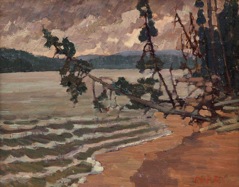 Shoreline Landscape by Ethel Curry