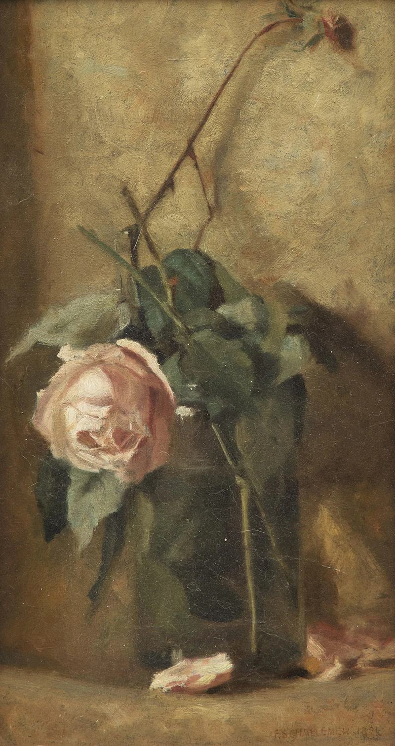 Floral Still Life by Frederick Sproston Challener