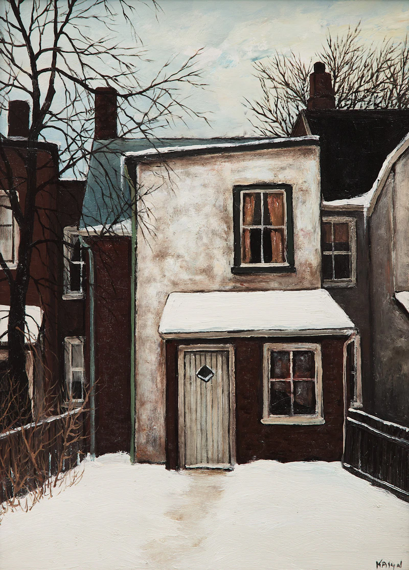 Behind Montrose Ave by John Kasyn