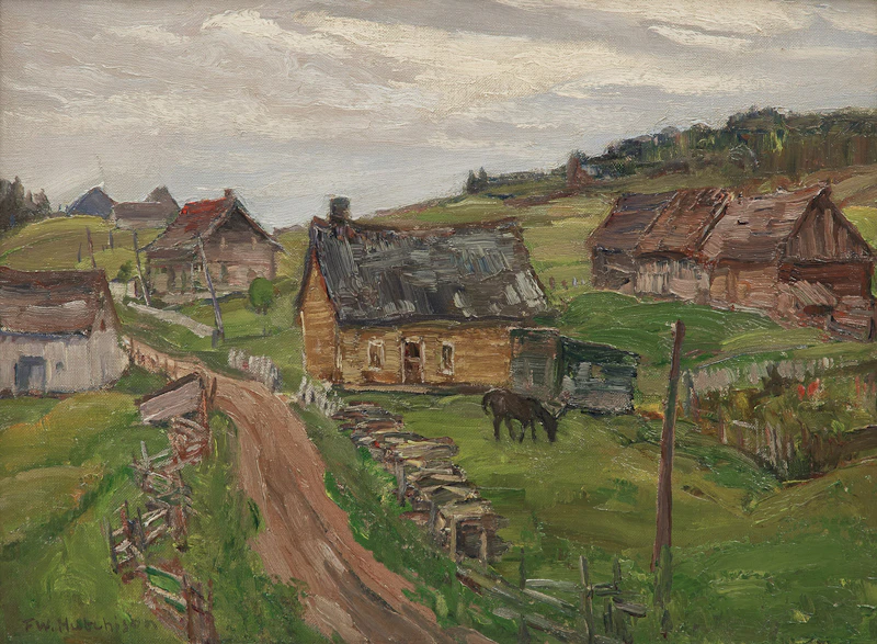 Road to Malbaie, P.Q. by Frederick William Hutchison