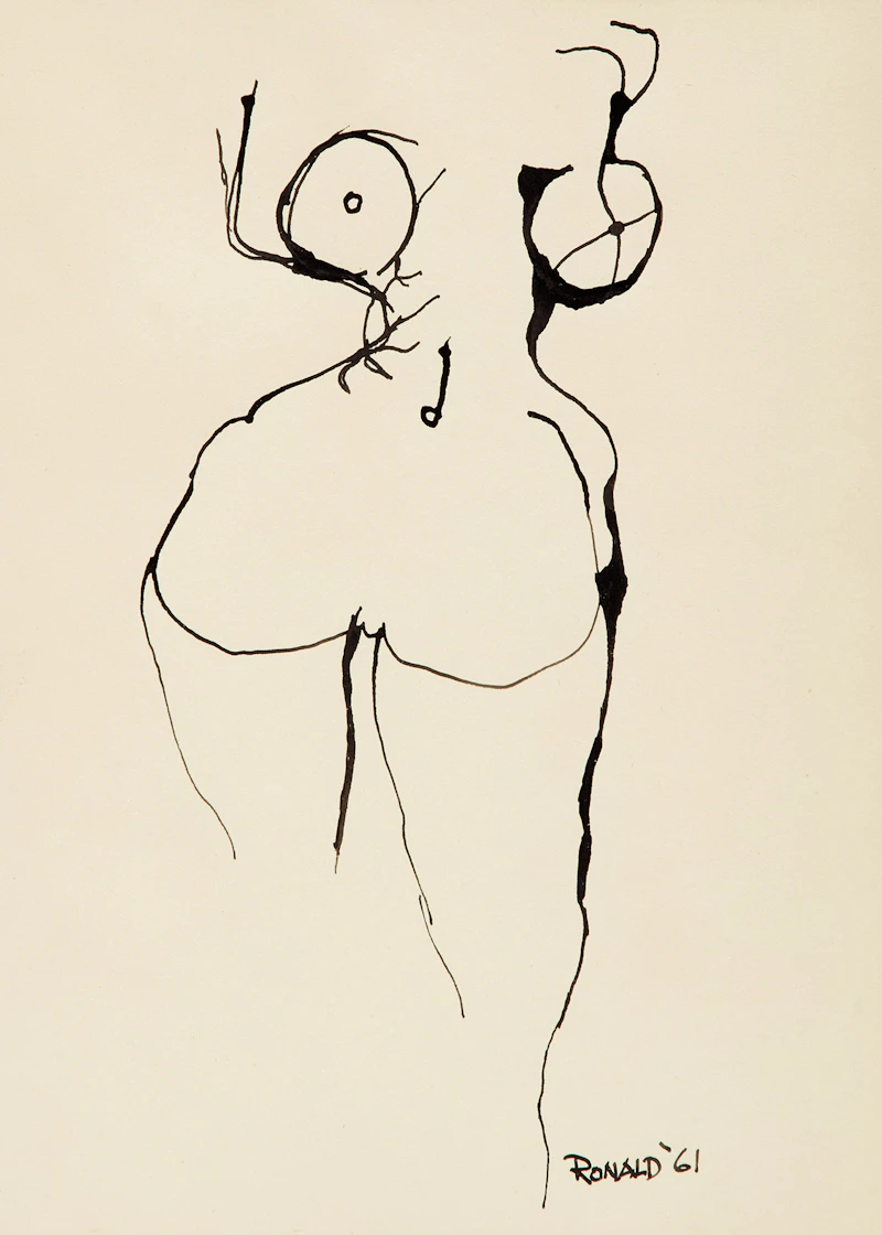 Double Take, 1961 by William Ronald