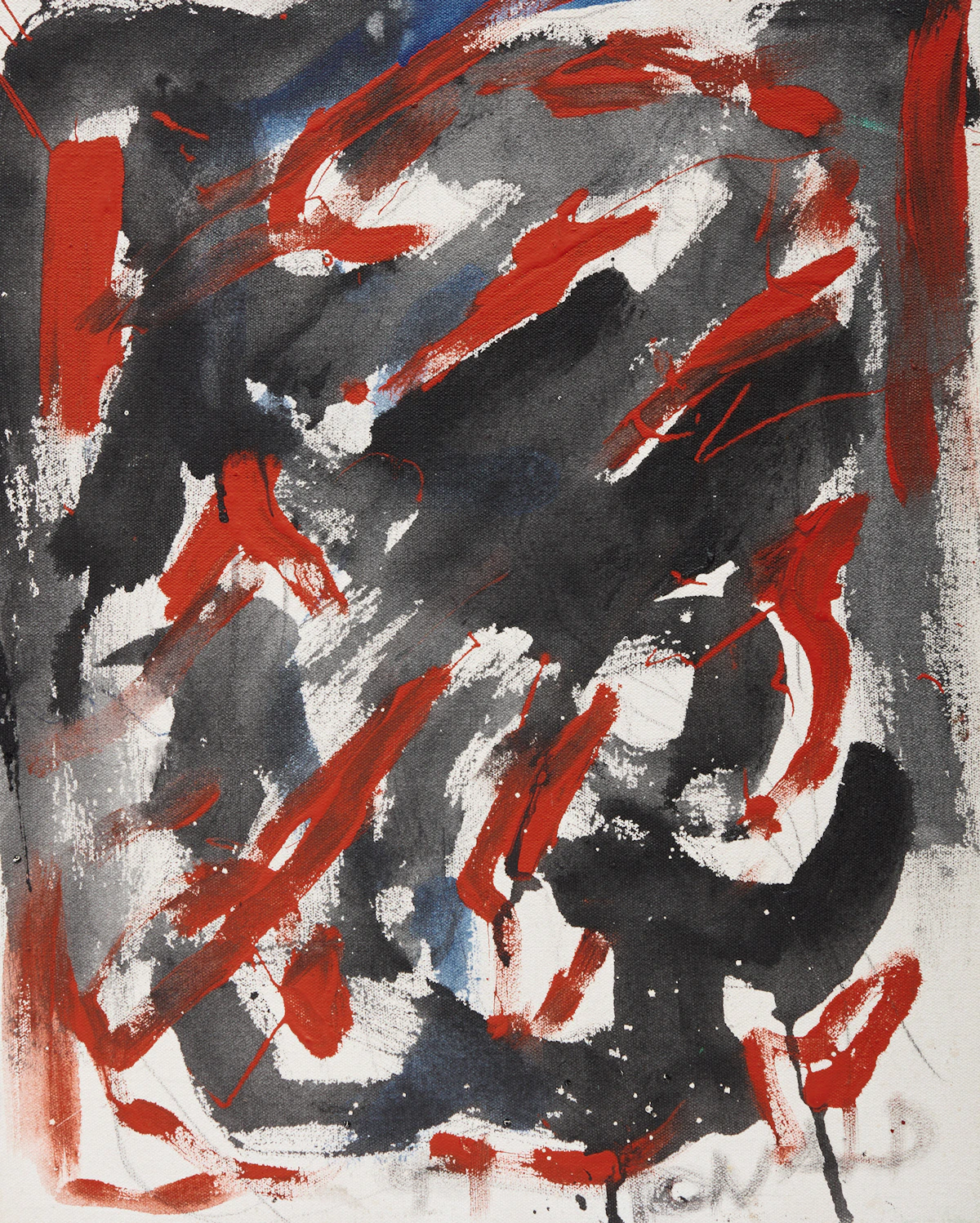 William Ronald, Katia, 1994, acrylic on canvas