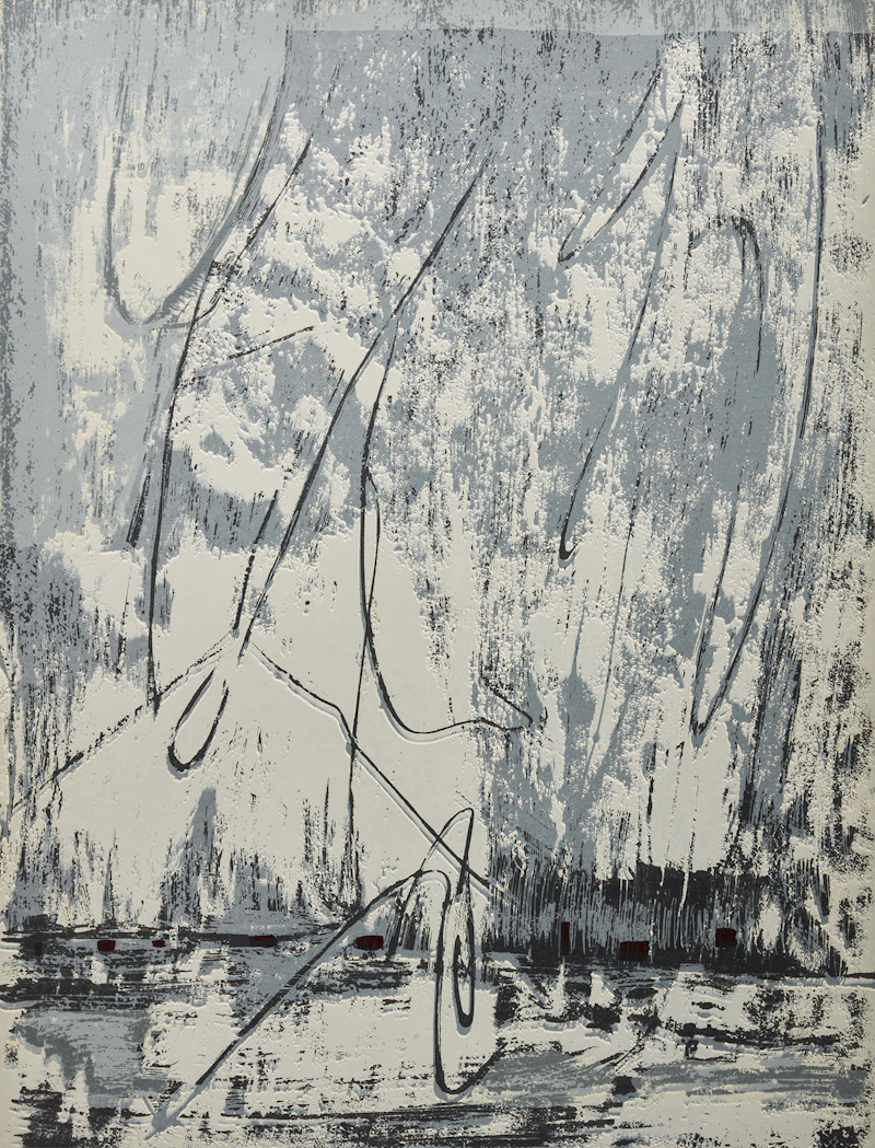 Marcelle Ferron, Nautilus, colour serigraph