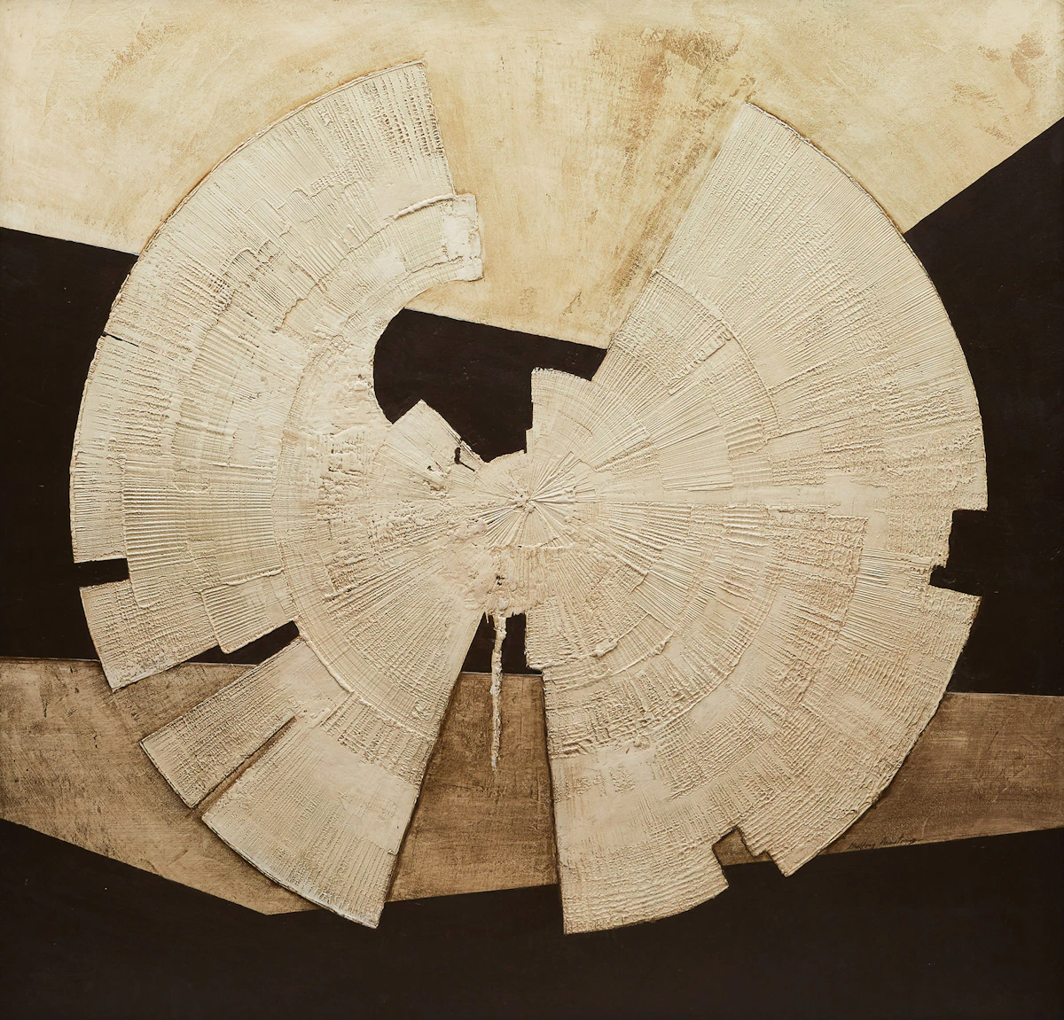 Geoffrey David Armstrong, After the Conquest, acrylic on gesso