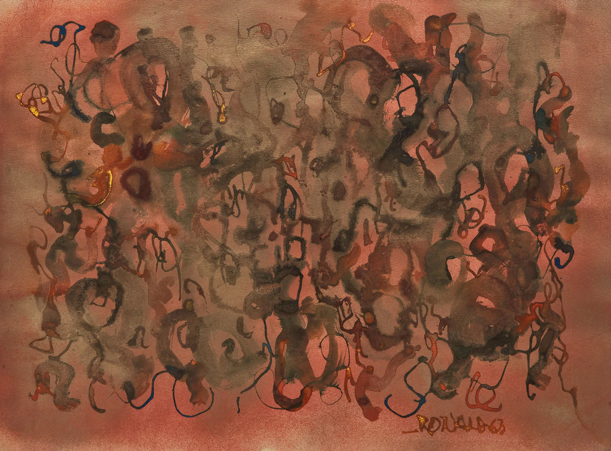 William Ronald, RWC 30, watercolour, 1963
