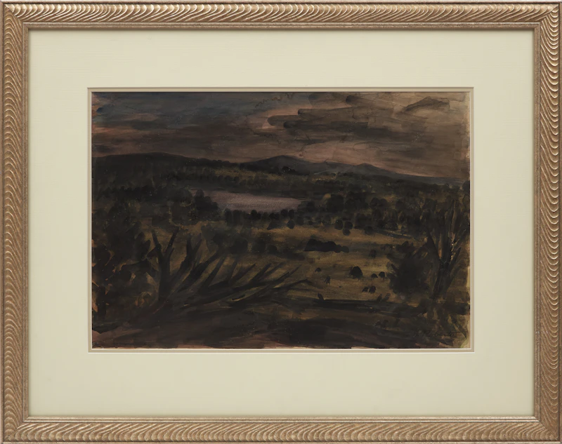 William Goodridge Roberts, Lake Orford, 1945, watercolour - view 2
