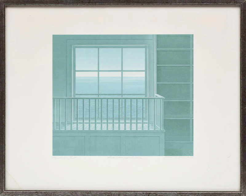 Christopher Pratt, Shop on an Island, photolithographic reproduction - view 2