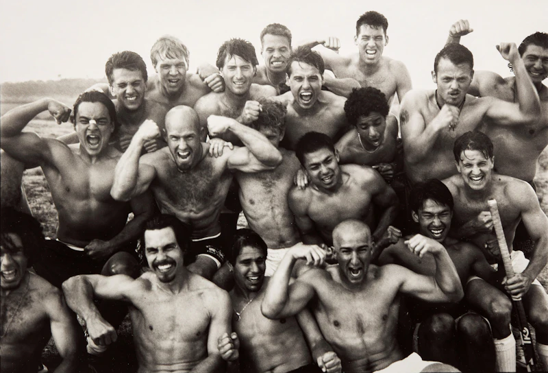 Annie Leibovitz, Hockey, gelatin silver print