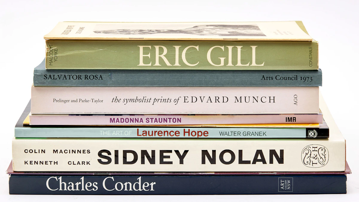 Books and Reference, A Selection of Ten Artist Reference Books, 10 books