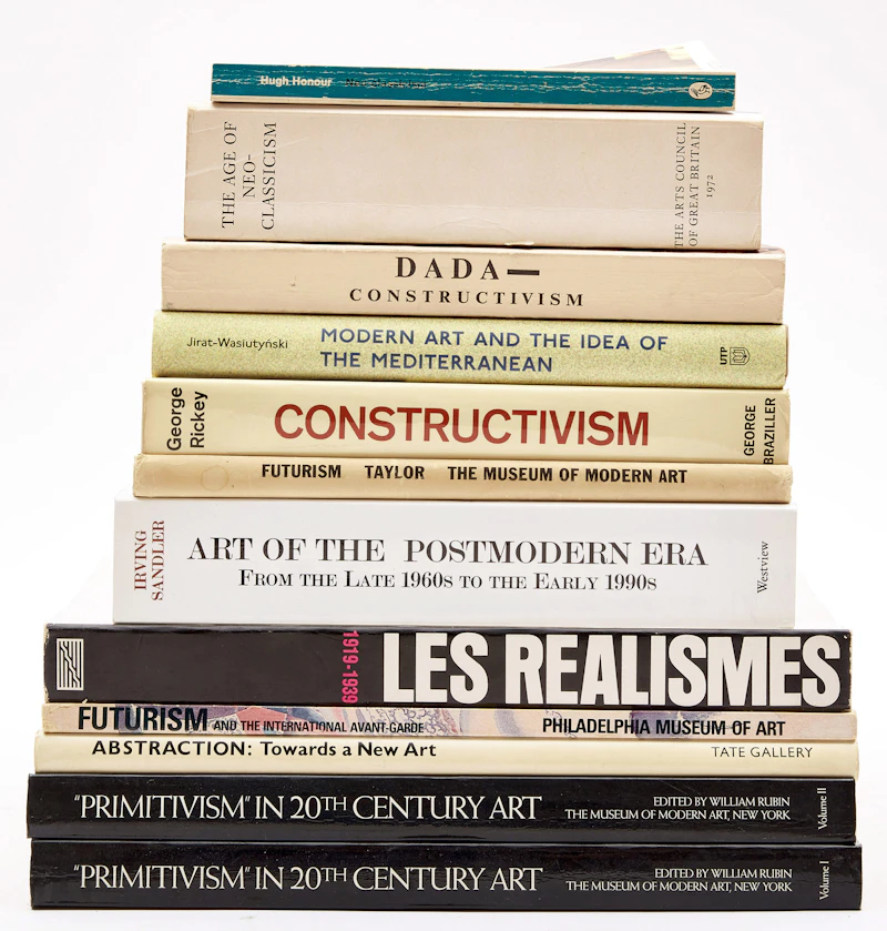 Books and Reference, A Selection of Twelve Reference Books on Movements in Art History, 12 books