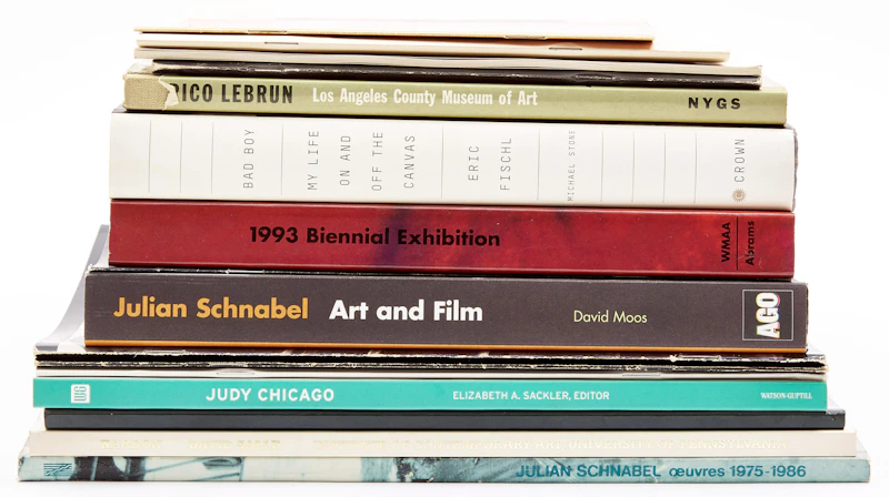 Books and Reference, A Selection of Sixteen Artist Reference Books and Exhibition Catalogues, 16 books