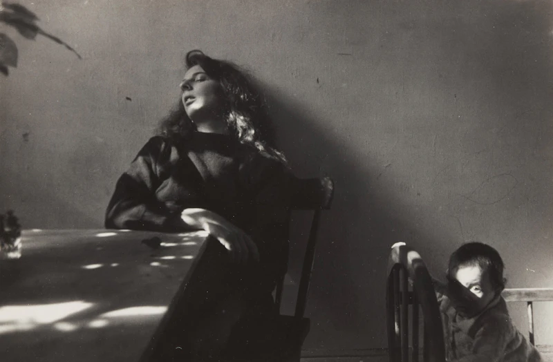 Mary and Andrea on Third Avenue, NYC by Robert Frank