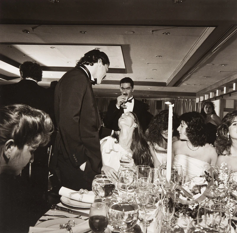 Wedding, Long Central Neck, N.Y.C., December 1988 by Larry Fink