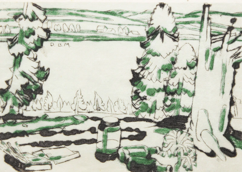 Painting Place by David Brown Milne