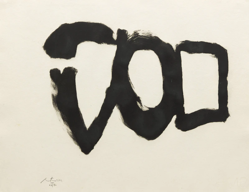 Three Forms II (B. 416) by Robert Motherwell