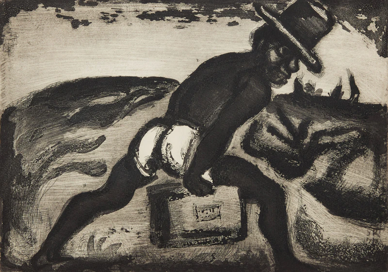 Le noir libéré by Georges Rouault