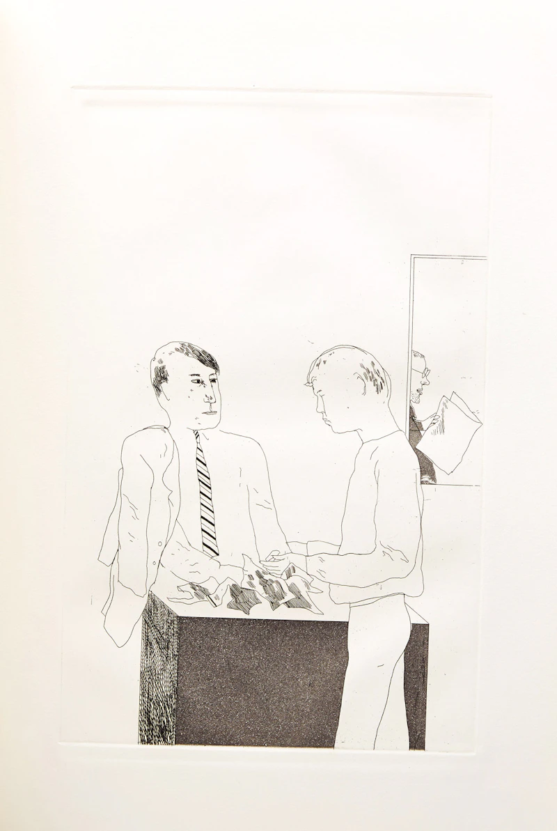 Illustrations for Fourteen Poems by C. P. Cavafy (Edition A) by David Hockney
