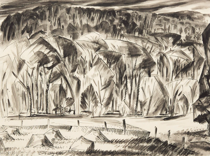 Mosley Hill, Vermont by Carl Fellman Schaefer