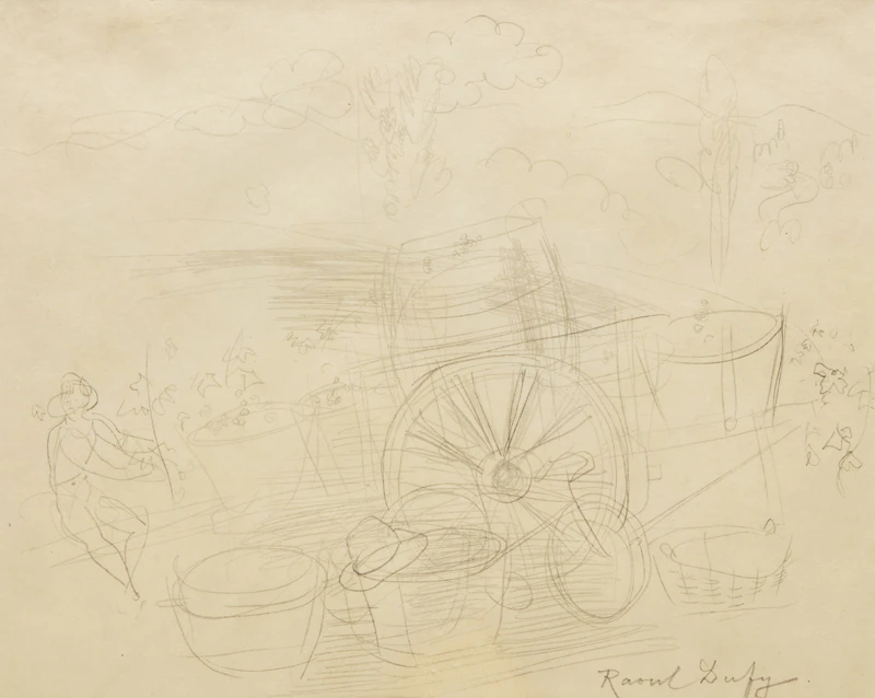 Vendanges by Raoul Dufy