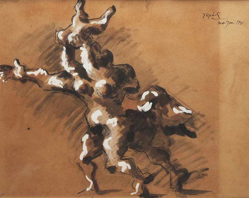 Study for Arrival by Jacques Lipchitz
