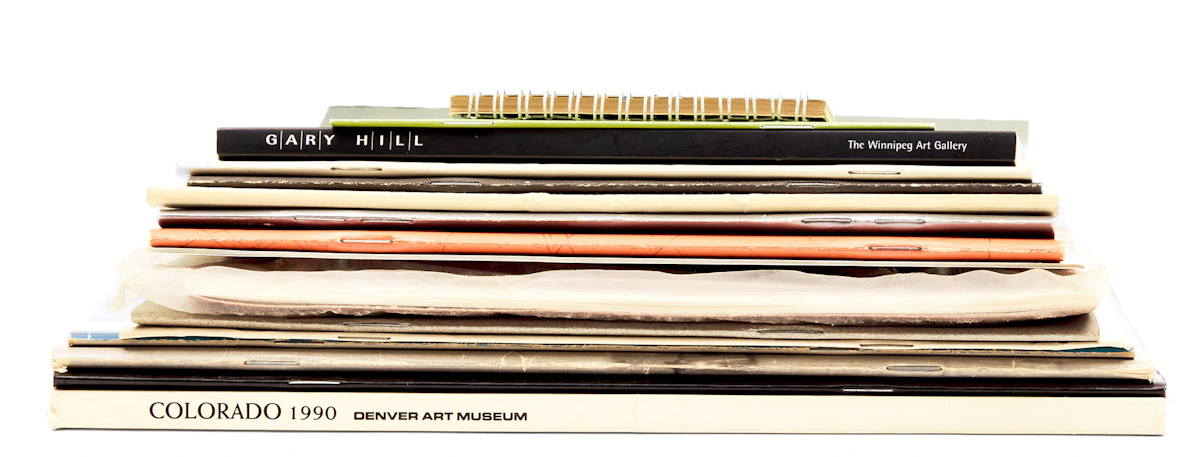 Books and Reference, A Selection of Sixteen Exhibition Catalogues for American Artists, 16 books