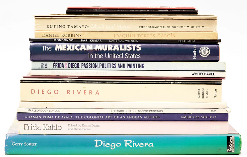 Books and Reference, A Selection of Twenty One Latin American Art and Artist Reference Books, 21 books