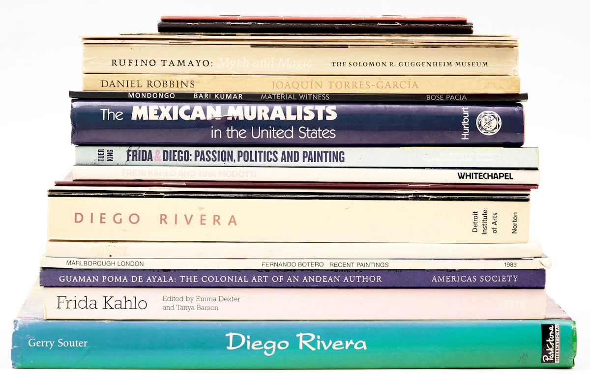Books and Reference, A Selection of Twenty One  Latin American Art and Artist Reference Books, 21 books