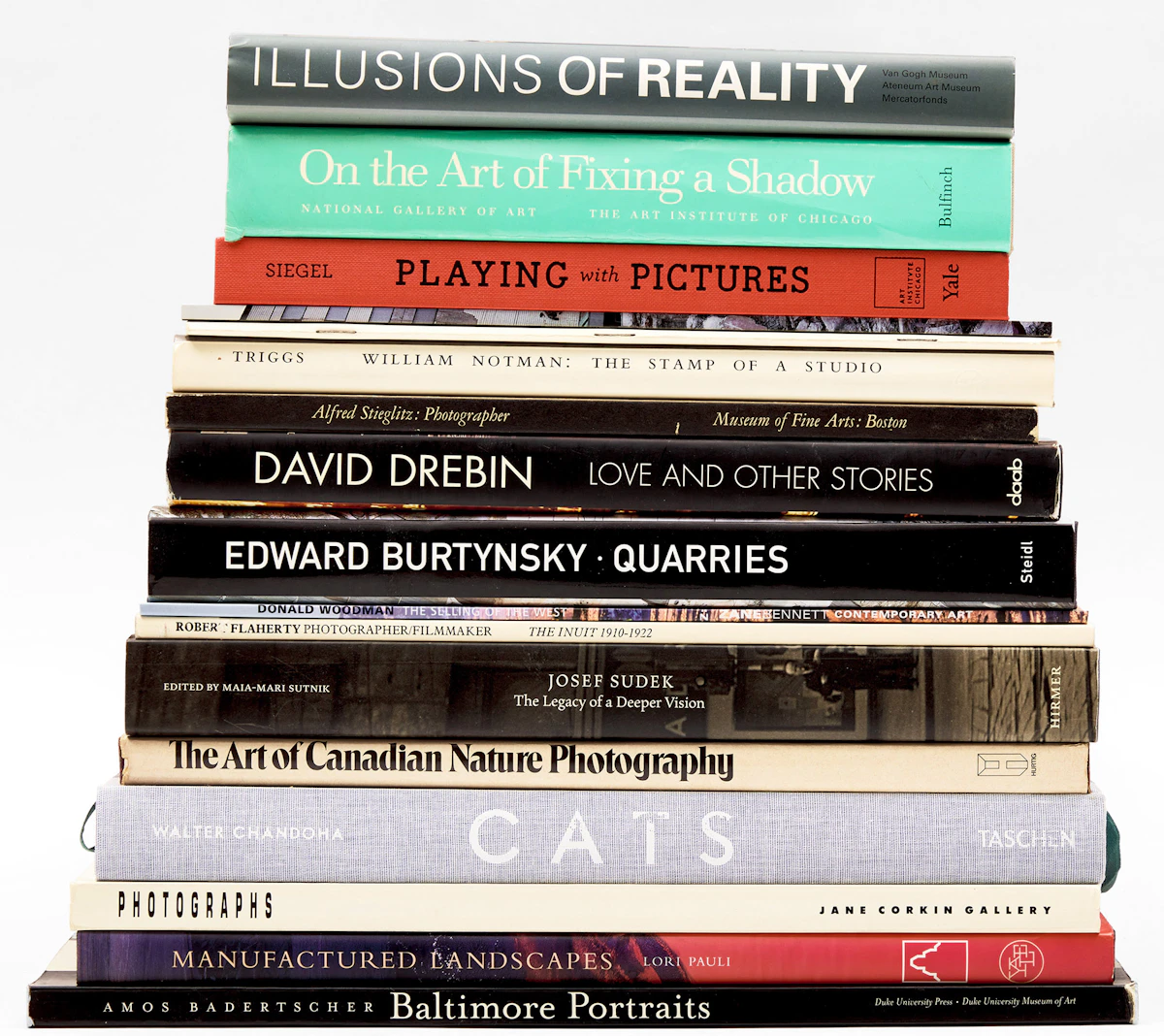Books and Reference, A Selection of Seventeen Art Reference Books on Photography, 17 books