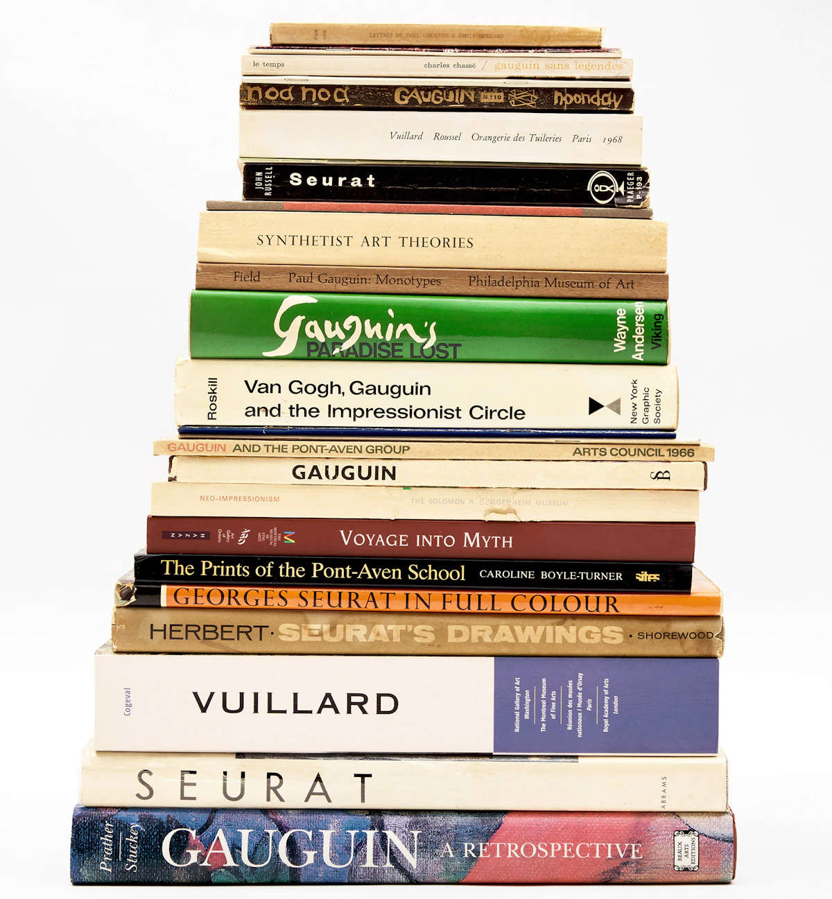 Books and Reference, A Selection of Twenty-Four French Art and Artists Reference Materials and One pamphlet, 24 books and 1 pamphlet