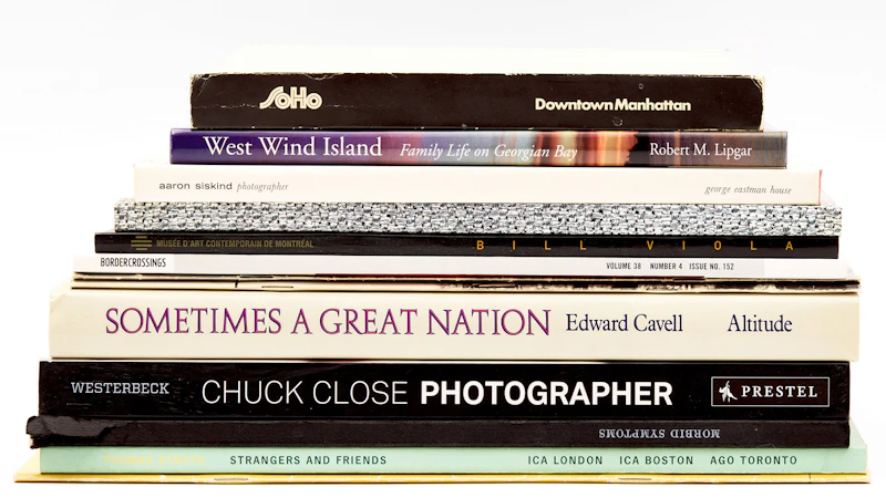 Books and Reference, A Selection of Twelve Photography Art and Reference Books, 12 books
