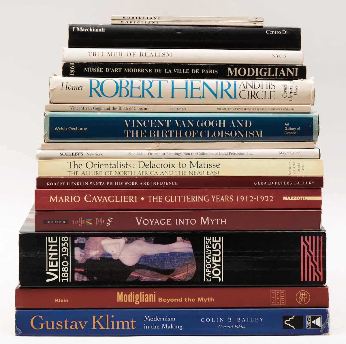 Books and Reference, A Selection of Seventeen Late Nineteenth and Early Twentieth Century Modernism Art Reference Books, 17 books