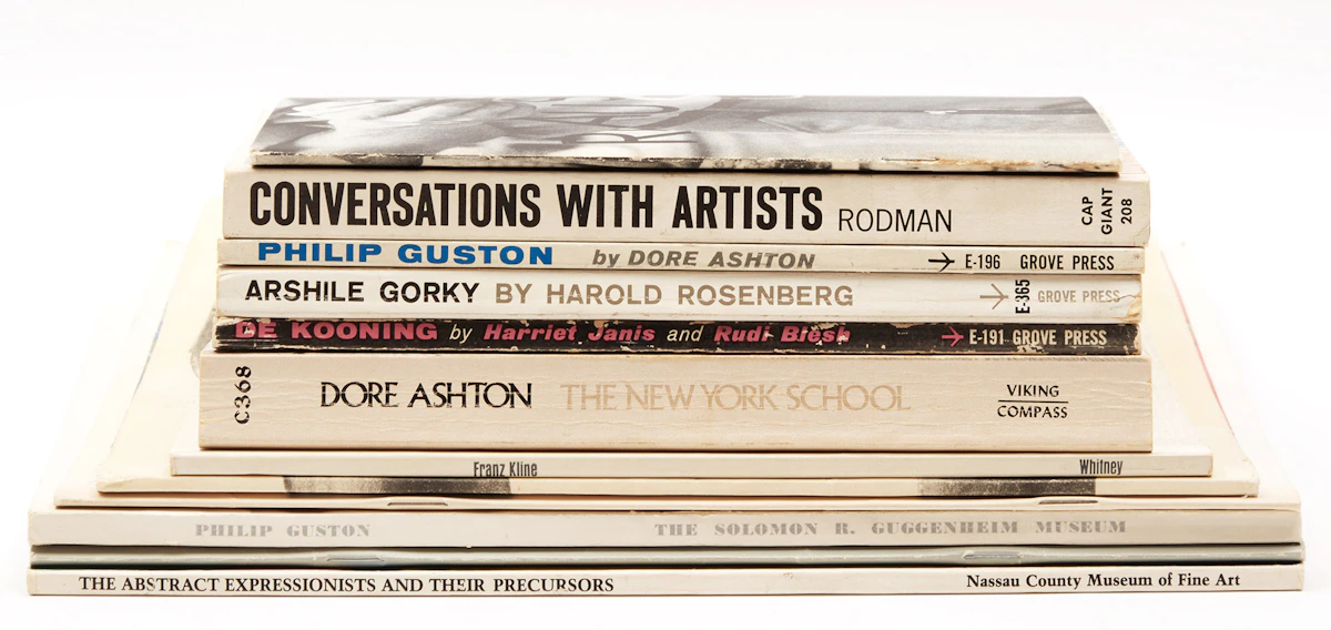 Books and Reference, A Selection of Twelve Reference Books On Abstract Expressionism and Abstract Expressionist Artists, 12 books
