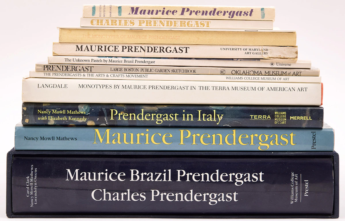 Books and Reference, A Selection of Twelve Art Reference Books on Maurice Prendergast, 12 books
