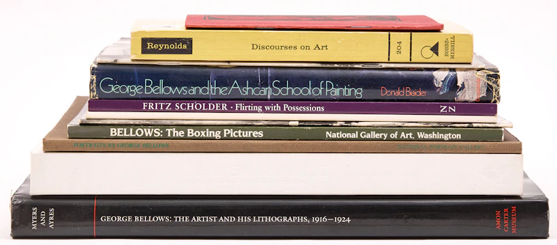 Books and Reference, A Selection of Eleven Art Reference Books on American Artists, 11 books